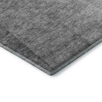 Premium Machine Washable Mayfield  Gray 1'8" x 2'6" Rug