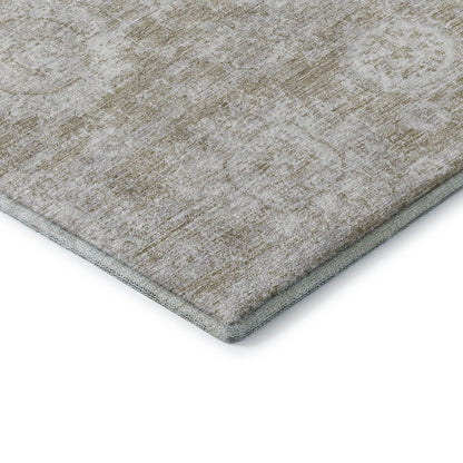 Premium Machine Washable Mayfield  Beige 1'8" x 2'6" Rug