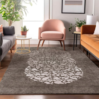 Premium Machine Washable Mayfield  Taupe 2'6" x 3'10" Rug