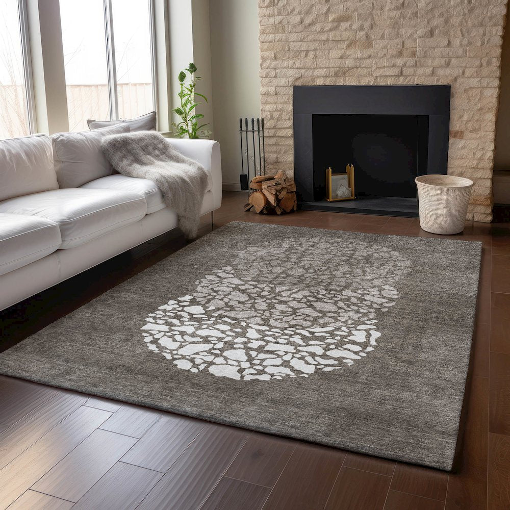 Premium Machine Washable Mayfield  Taupe 2'6" x 3'10" Rug