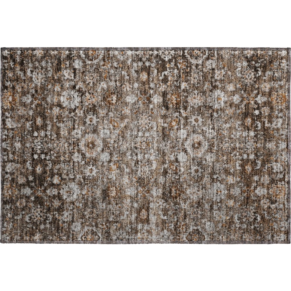 Premium Machine Washable Mayfield  Fudge 1'8" x 2'6" Rug
