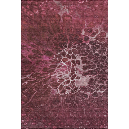 Premium Machine Washable Mayfield AMF652 Merlot 2'6" x 3'10" Rug