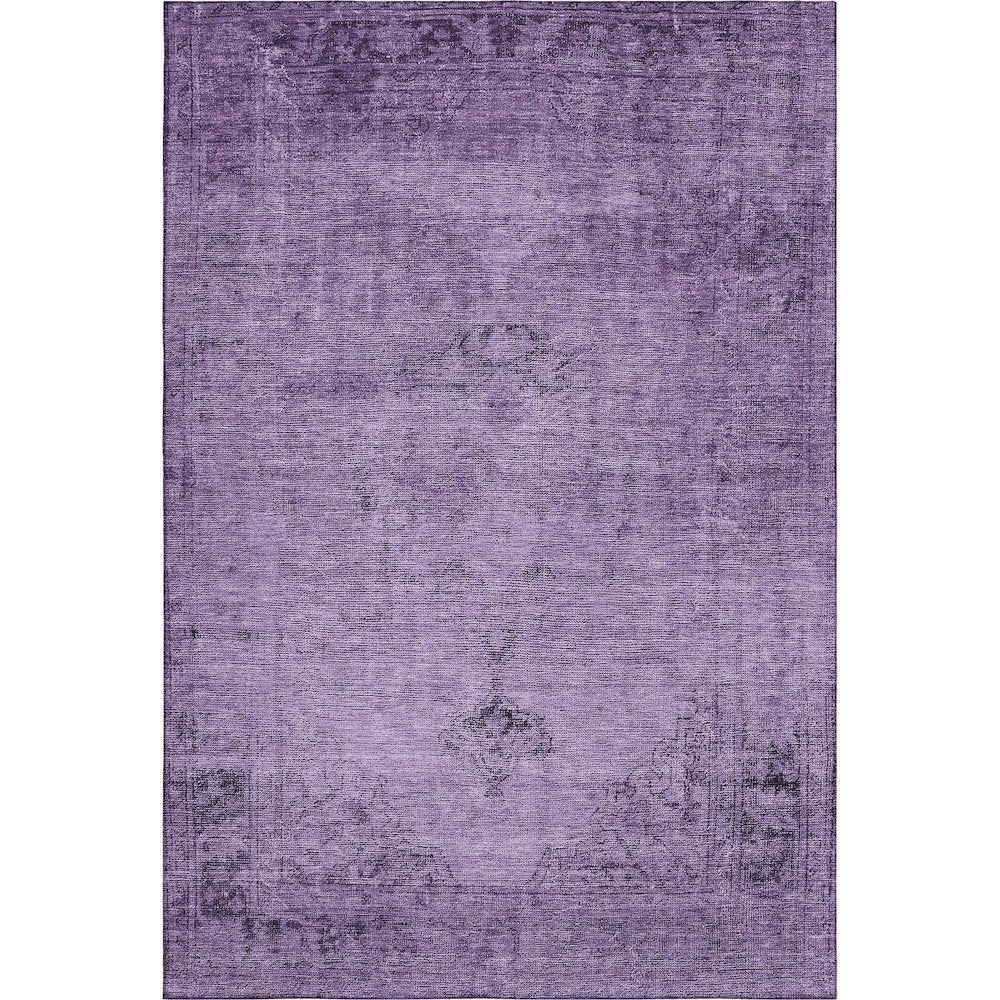 Premium Machine Washable Mayfield AMF658 Purple 2'6" x 3'10" Rug