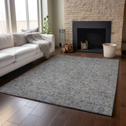 Premium Machine Washable Mayfield AMF660 Khaki 2'6" x 3'10" Rug