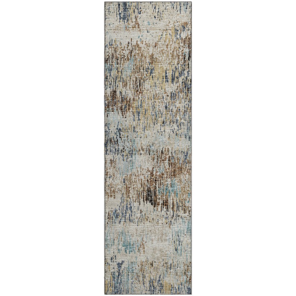 Premium Machine Washable Mayfield  Moody 2'3" x 7'6" Runner Rug
