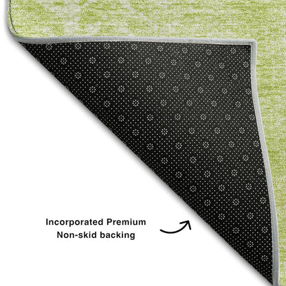 Premium Machine Washable Mayfield AMF694 Aloe 1'8" x 2'6" Rug