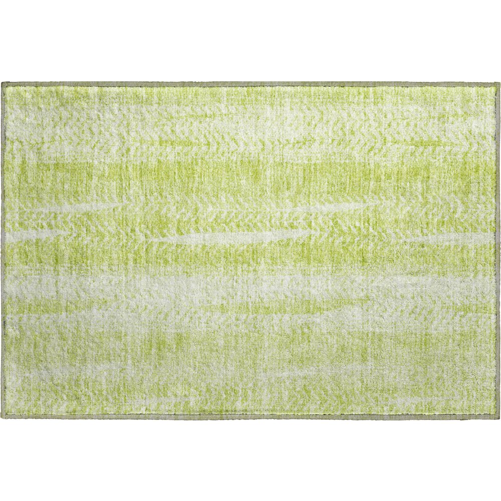 Premium Machine Washable Mayfield AMF694 Aloe 1'8" x 2'6" Rug