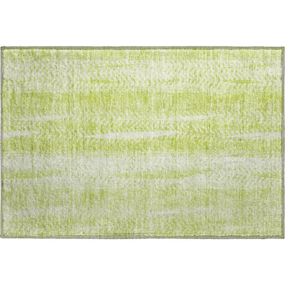 Premium Machine Washable Mayfield AMF694 Aloe 1'8" x 2'6" Rug
