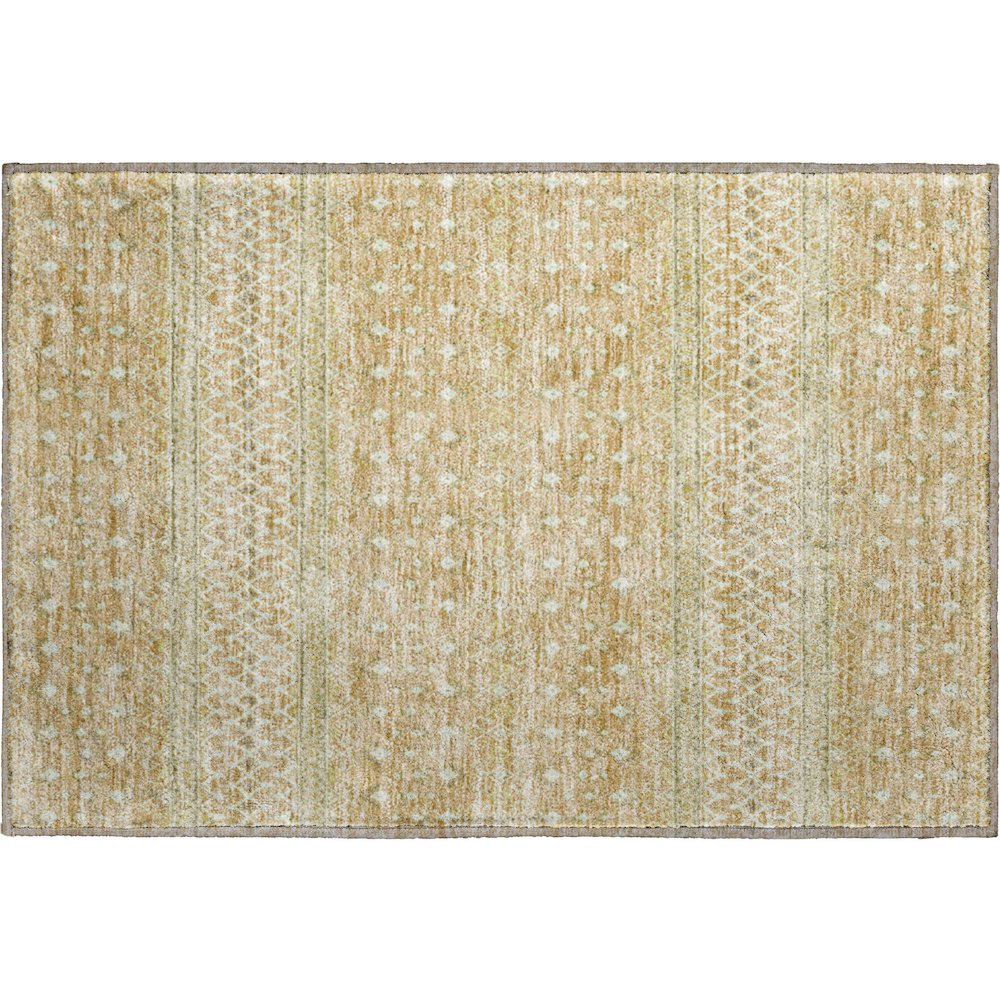 Premium Machine Washable Mayfield AMF709 Copper 1'8" x 2'6" Rug