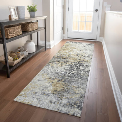 Premium Machine Washable Mayfield  Moody 2'3" x 7'6" Runner Rug