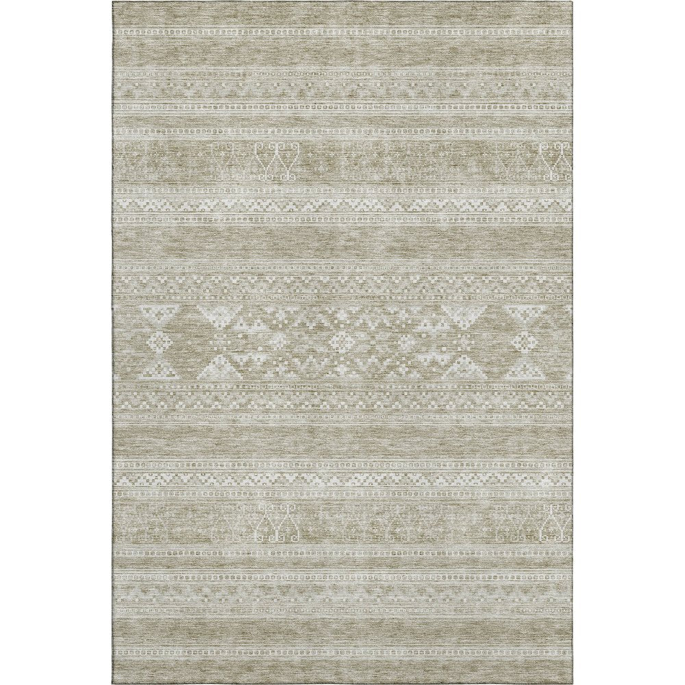 Premium Machine Washable Mayfield AMF714 Khaki 2'6" x 3'10" Rug