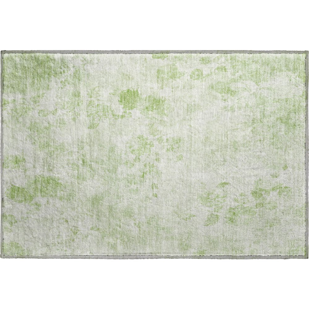 Premium Machine Washable Mayfield AMF724 Aloe 1'8" x 2'6" Rug