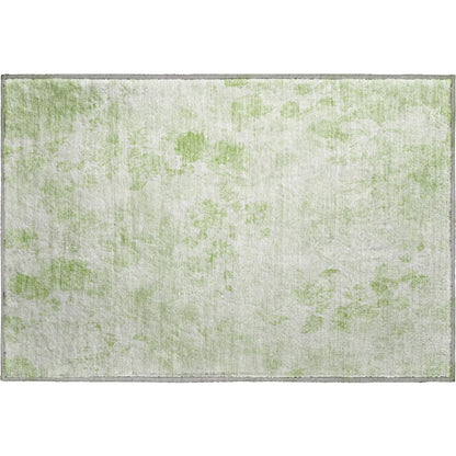 Premium Machine Washable Mayfield AMF724 Aloe 1'8" x 2'6" Rug