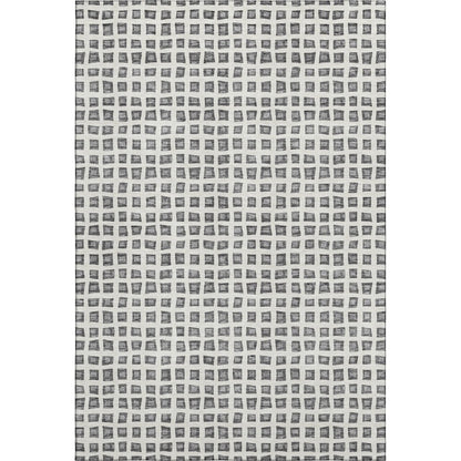 Premium Machine Washable Mayfield AMF727 Gray 2'6" x 3'10" Rug
