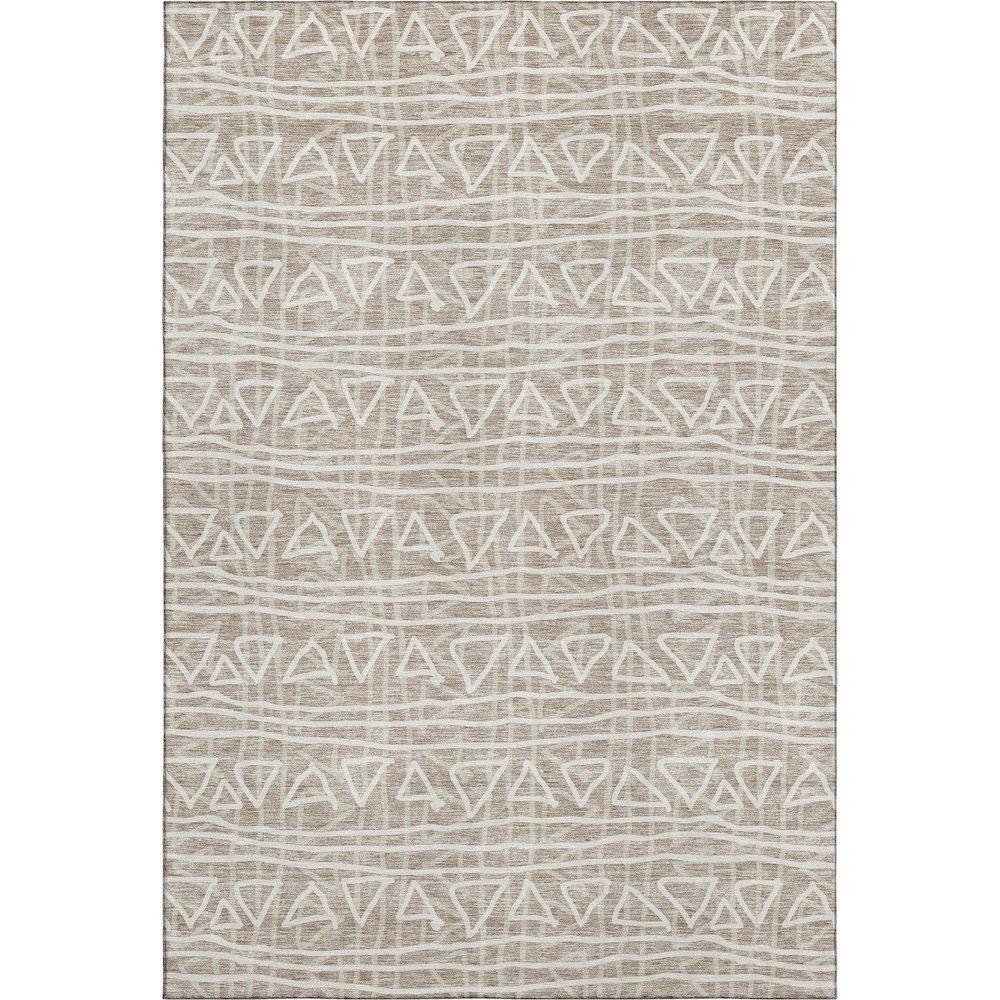 Premium Machine Washable Mayfield AMF730 Taupe 2'6" x 3'10" Rug