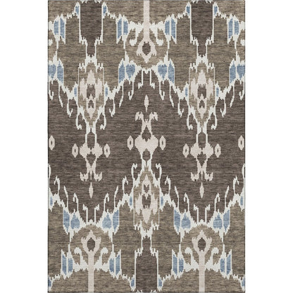 Premium Machine Washable Mayfield AMF748 Fudge 2'6" x 3'10" Rug