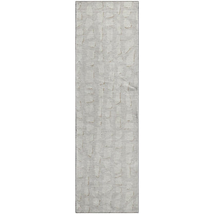 Premium Machine Washable Mayfield AMF754 Ivory 2'3" x 7'6" Runner Rug