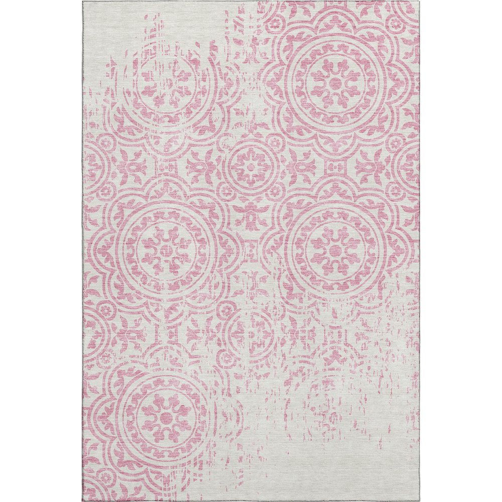 Premium Machine Washable Mayfield AMF758 Pink 2'6" x 3'10" Rug