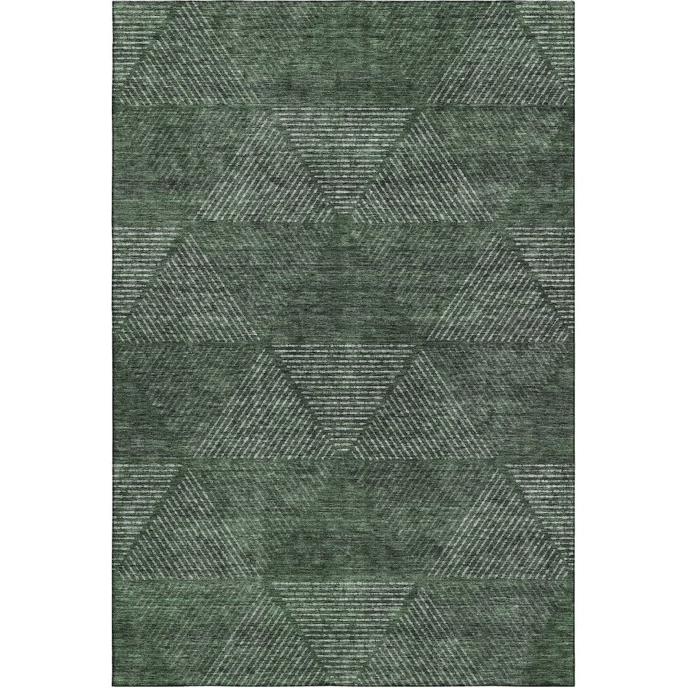 Premium Machine Washable Mayfield AMF777 Fern 2'6" x 3'10" Rug