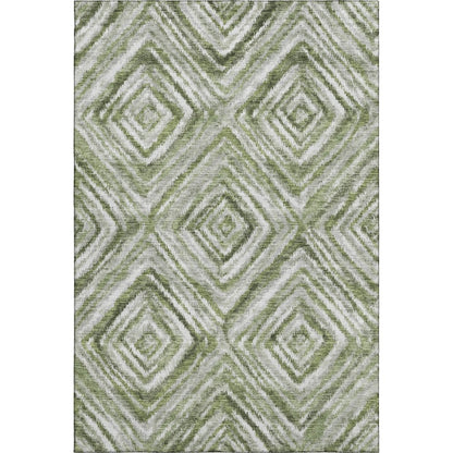 Premium Machine Washable Mayfield AMF781 Aloe 2'6" x 3'10" Rug