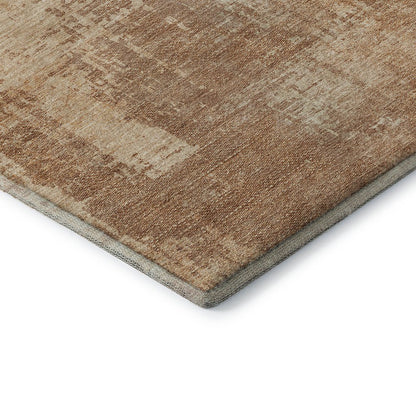 Premium Machine Washable Mayfield AMF796 Terracotta 1'8" x 2'6" Rug