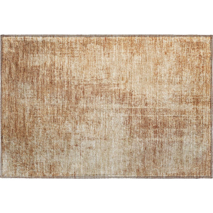 Premium Machine Washable Mayfield AMF796 Terracotta 1'8" x 2'6" Rug