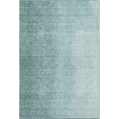 Premium Machine Washable Mayfield AMF822 Teal 2'6" x 3'10" Rug