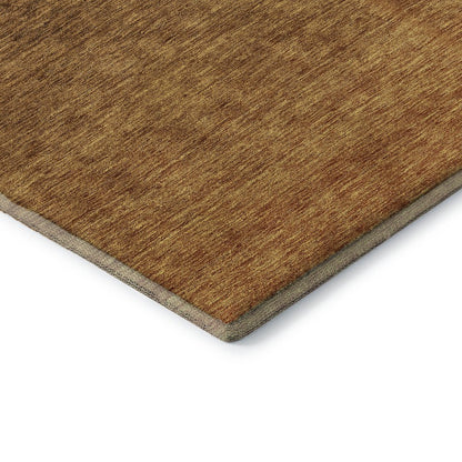 Premium Machine Washable Mayfield AMF833 Chocolate 1'8" x 2'6" Rug