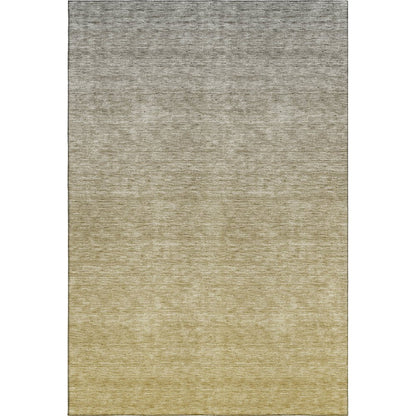 Premium Machine Washable Mayfield AMF833 Gold 2'6" x 3'10" Rug