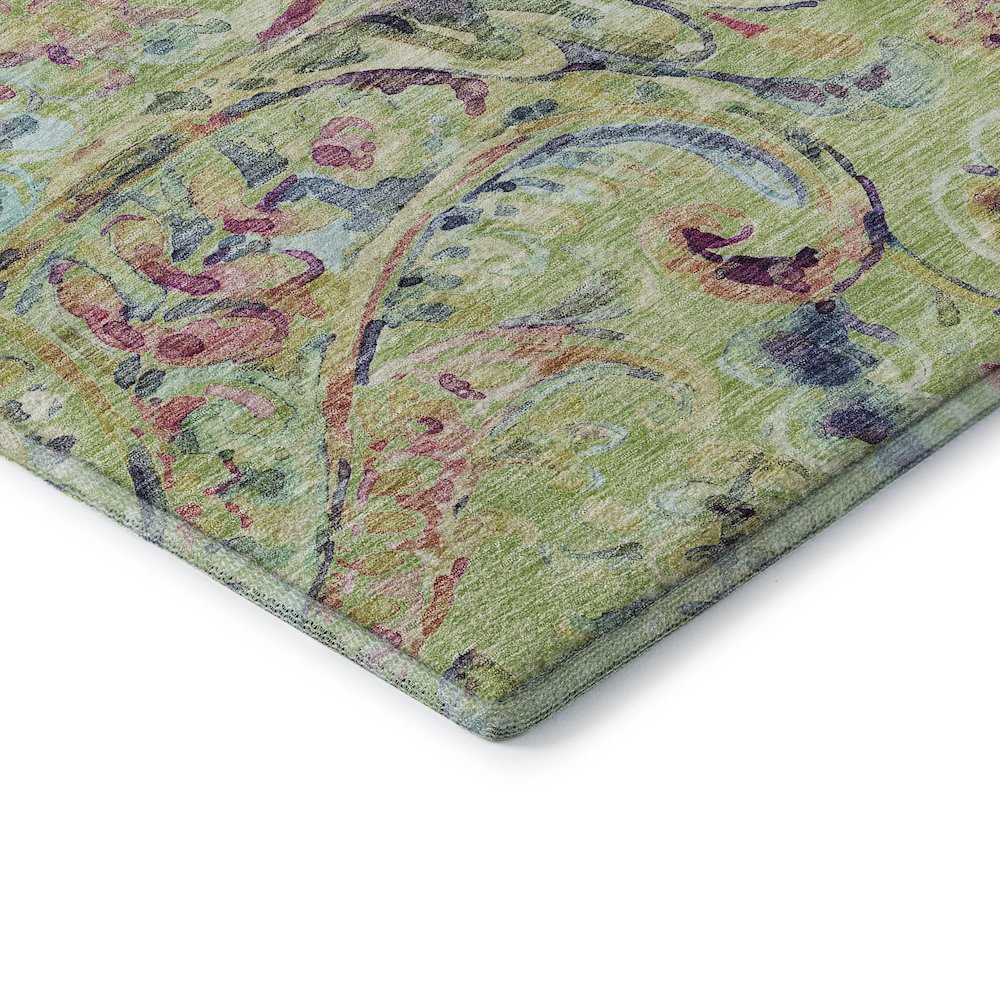 Premium Machine Washable Mayfield AMF834 Aloe 1'8" x 2'6" Rug