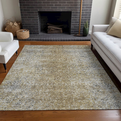 Premium Machine Washable Mayfield AMF840 Brown 2'6" x 3'10" Rug
