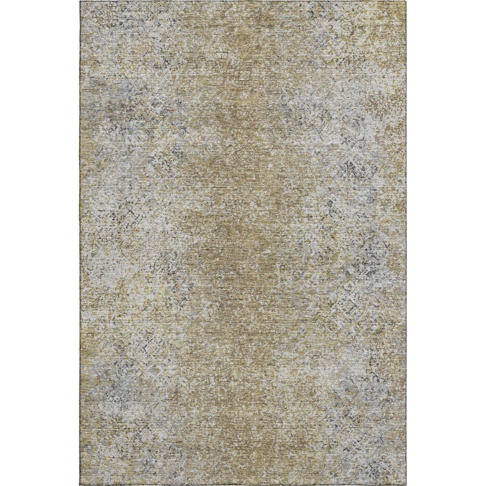 Premium Machine Washable Mayfield AMF840 Brown 2'6" x 3'10" Rug