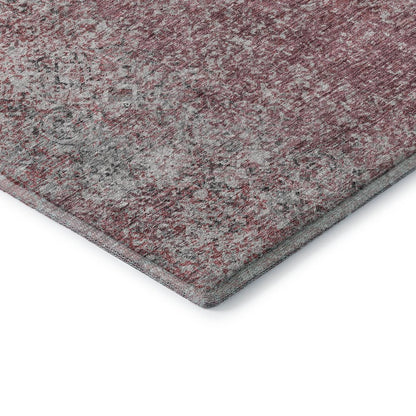Premium Machine Washable Mayfield AMF840 Merlot 1'8" x 2'6" Rug