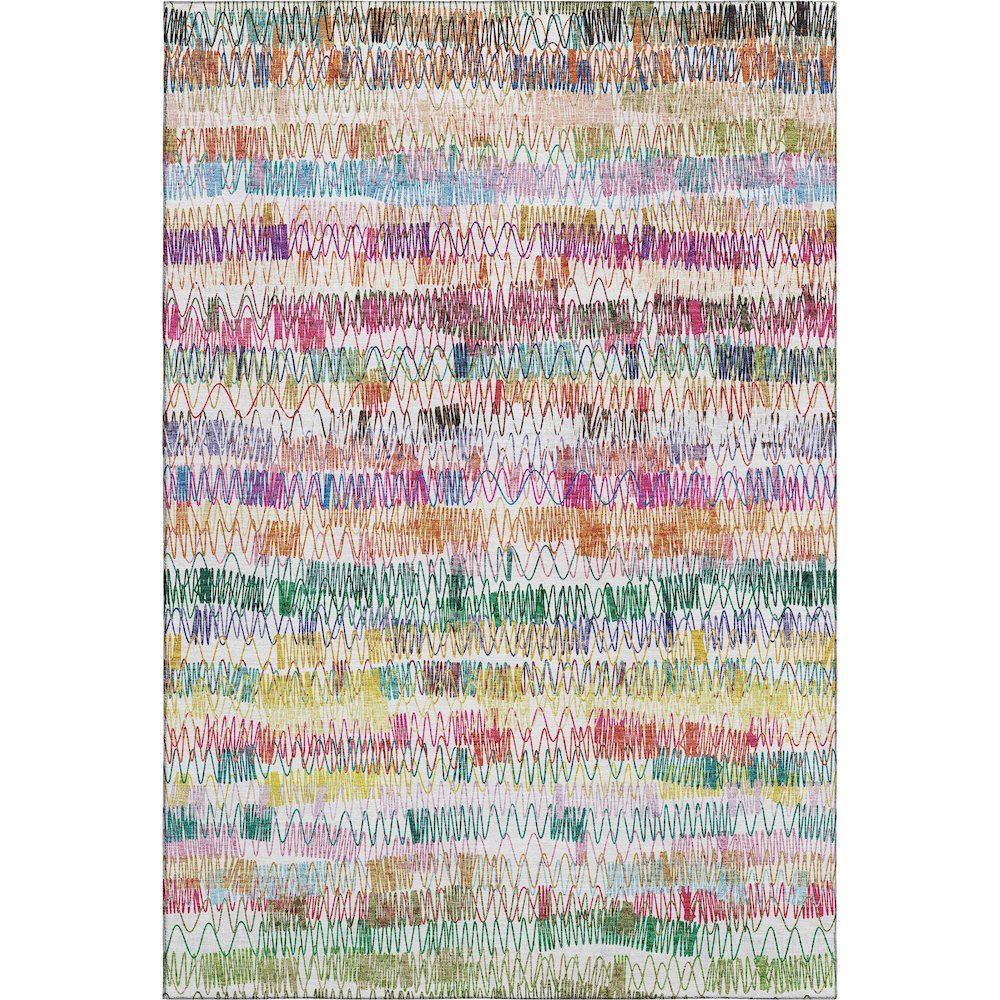 Premium Machine Washable Mayfield AMF850 Green 2'6" x 3'10" Rug