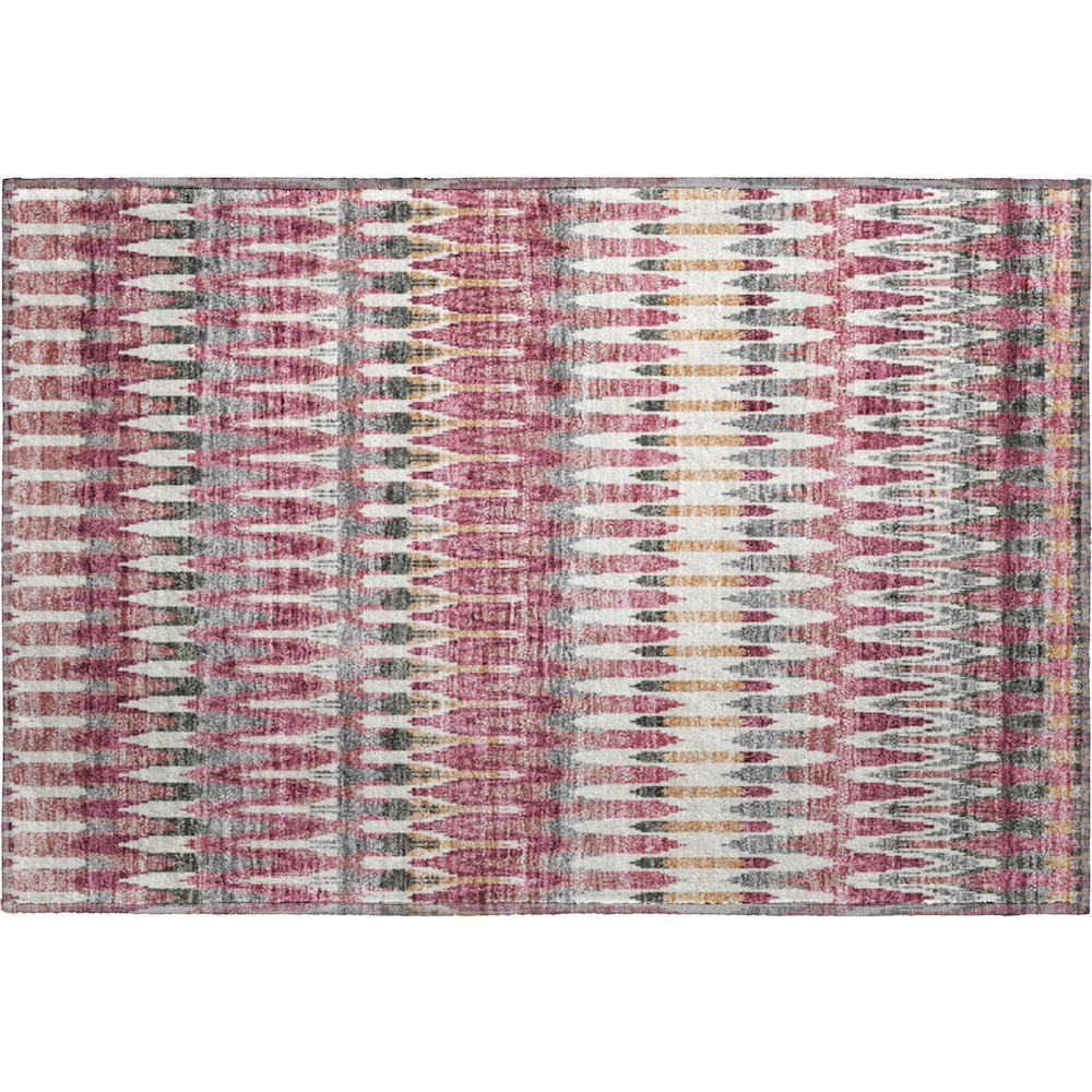 Premium Machine Washable Mayfield AMF860 Mauve 1'8" x 2'6" Rug