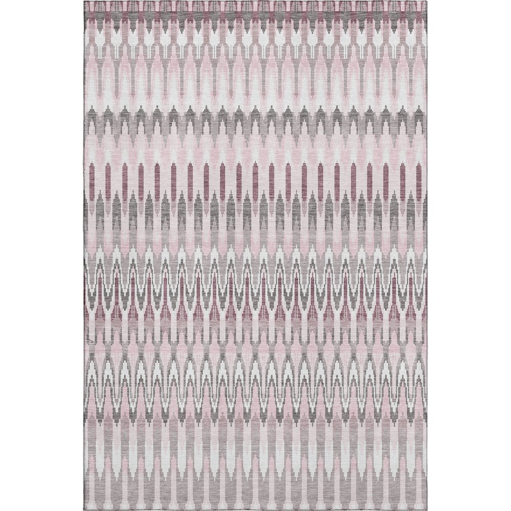 Premium Machine Washable Mayfield AMF860 Pink 2'6" x 3'10" Rug