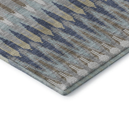 Premium Machine Washable Mayfield AMF860 Taupe 1'8" x 2'6" Rug