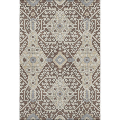Premium Machine Washable Mayfield AMF863 Chocolate 2'6" x 3'10" Rug
