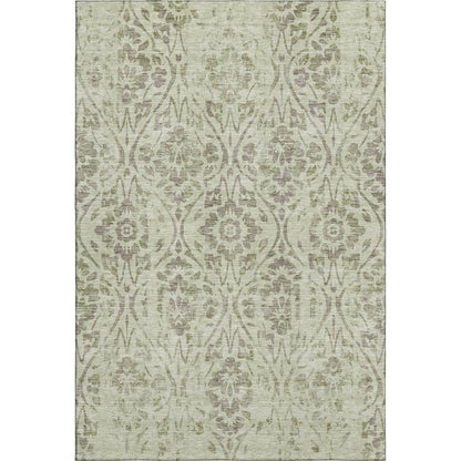 Premium Machine Washable Mayfield AMF868 Aloe 2'6" x 3'10" Rug