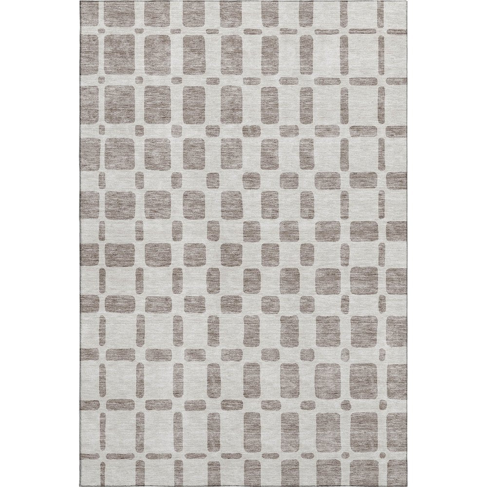 Premium Machine Washable Mayfield AMF871 Taupe 2'6" x 3'10" Rug