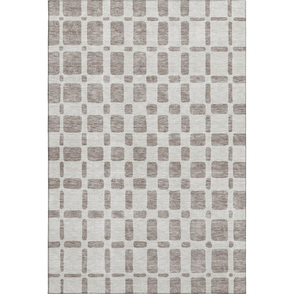 Premium Machine Washable Mayfield AMF871 Taupe 2'6" x 3'10" Rug