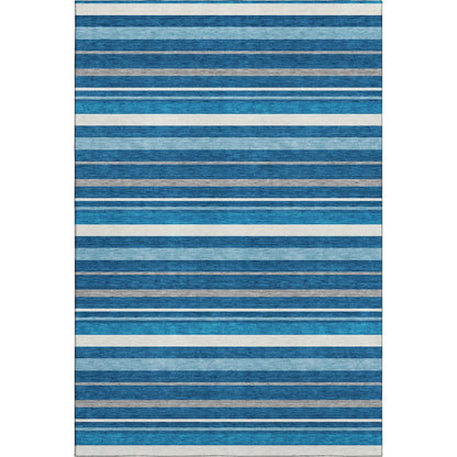 Premium Machine Washable Mayfield AMF879 Denim 2'6" x 3'10" Rug