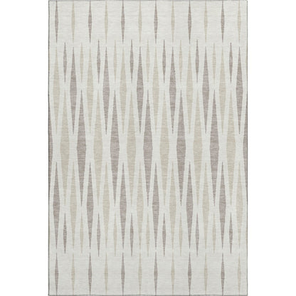 Premium Machine Washable Mayfield AMF881 Ivory 2'6" x 3'10" Rug