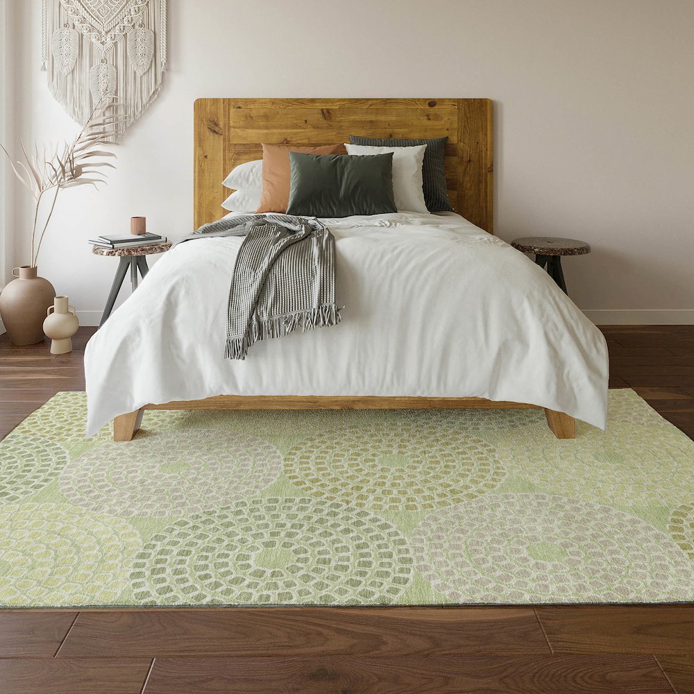 Premium Machine Washable Mayfield AMF882 Mint 2'6" x 3'10" Rug
