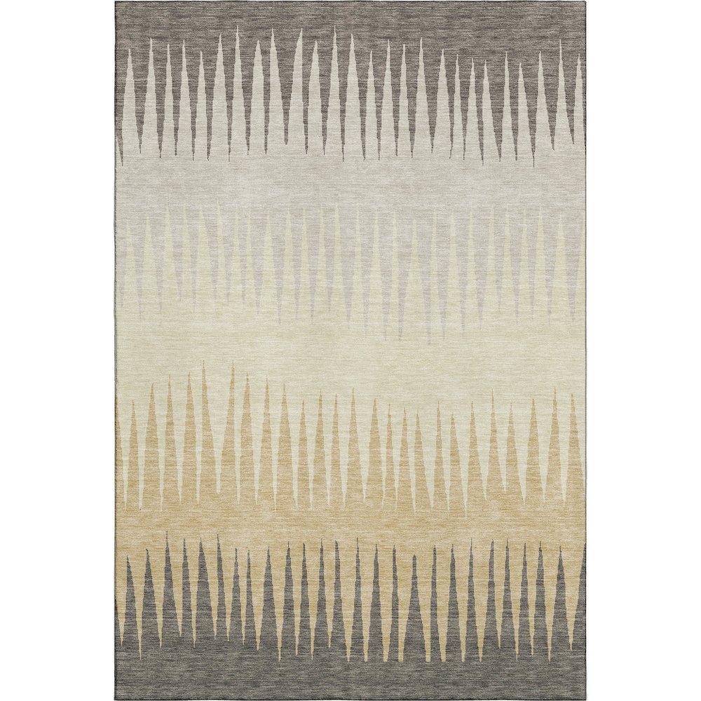 Premium Machine Washable Mayfield AMF886 Taupe 2'6" x 3'10" Rug