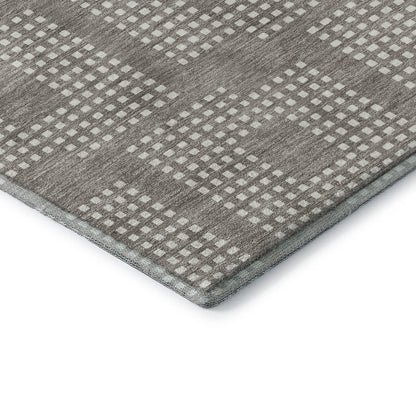 Premium Machine Washable Mayfield AMF890 Taupe 1'8" x 2'6" Rug