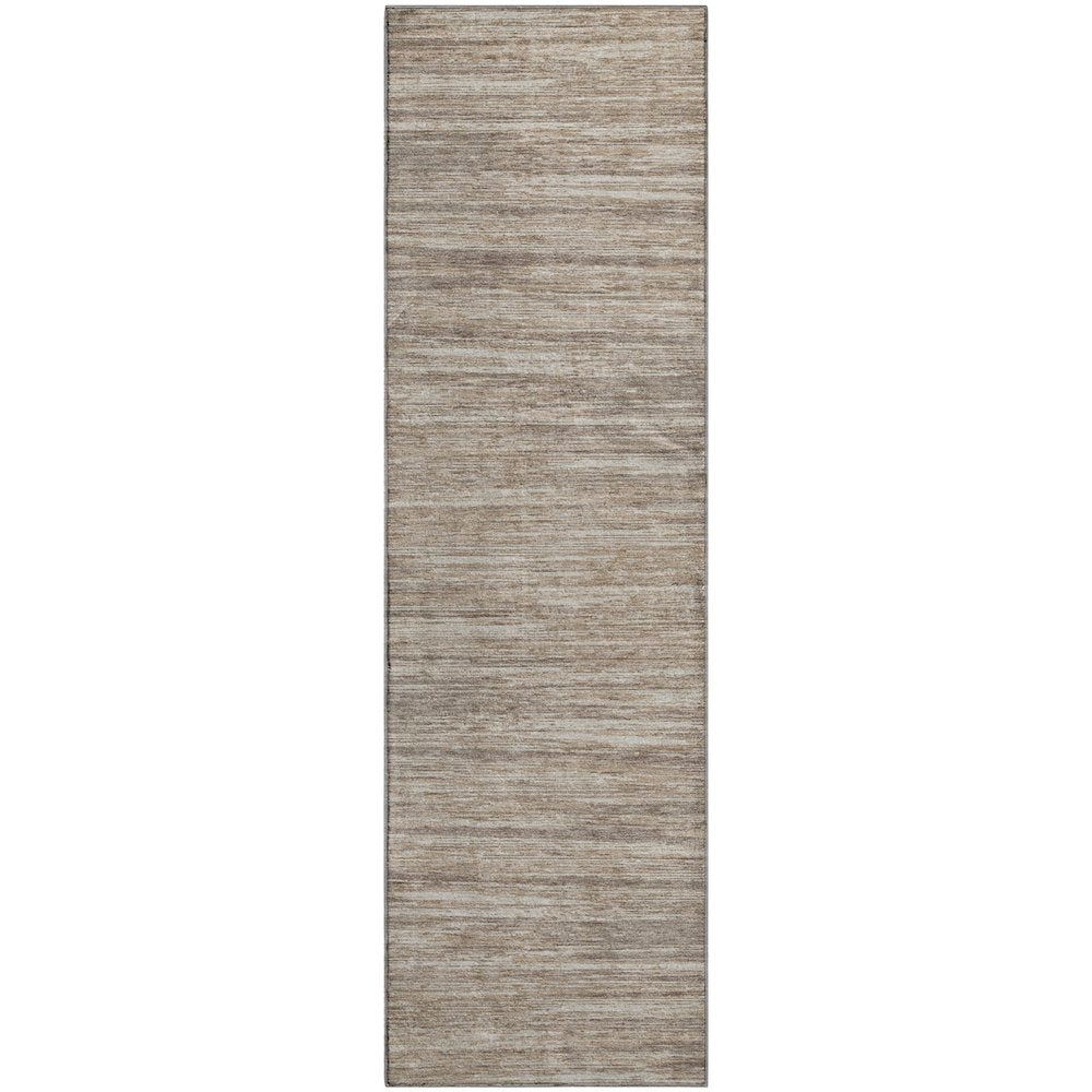 Premium Machine Washable Mayfield AMF896 Taupe 2'3" x 7'6" Runner Rug