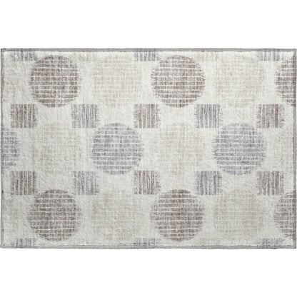 Premium Machine Washable Mayfield AMF900 Ivory 1'8" x 2'6" Rug