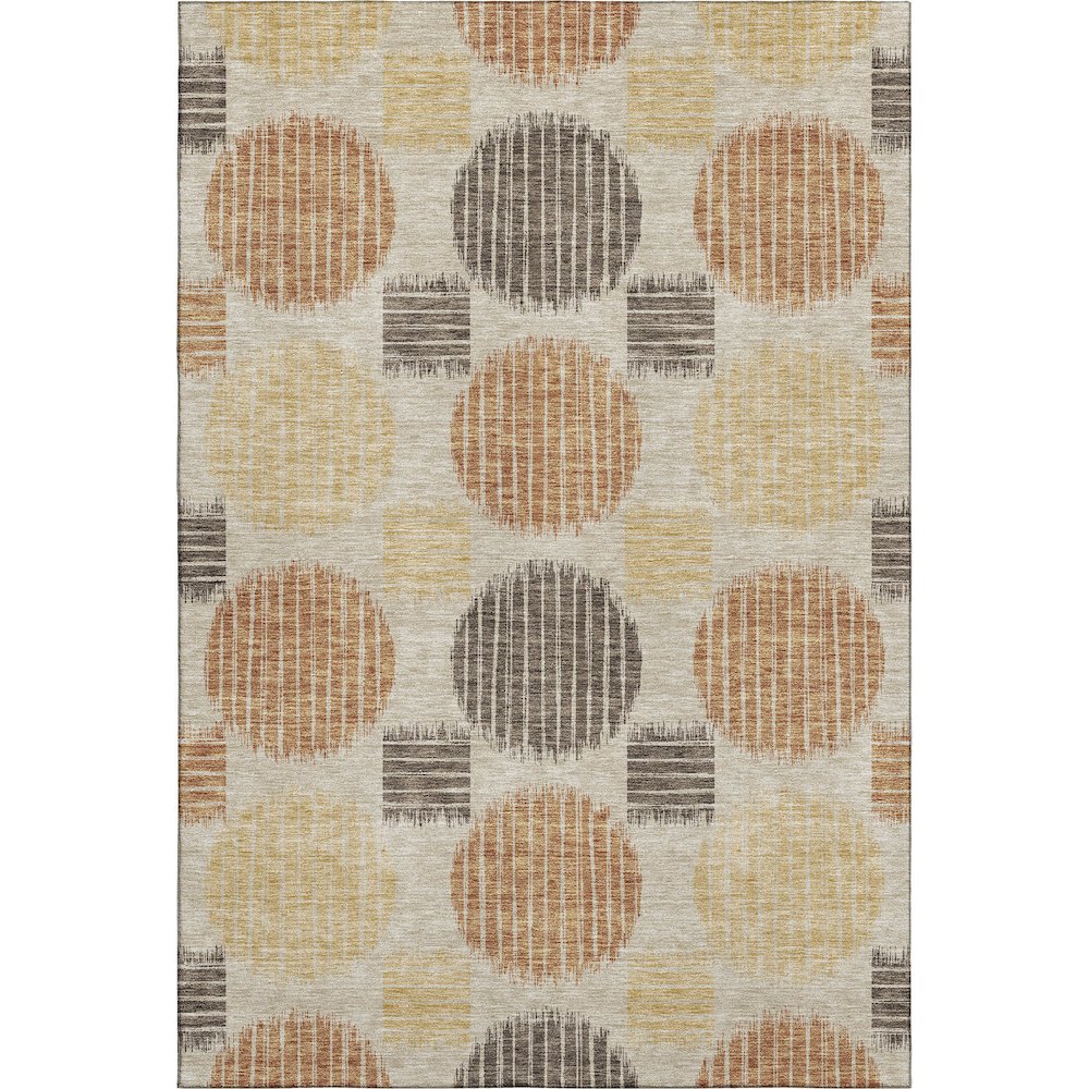 Premium Machine Washable Mayfield AMF900 Tan 2'6" x 3'10" Rug