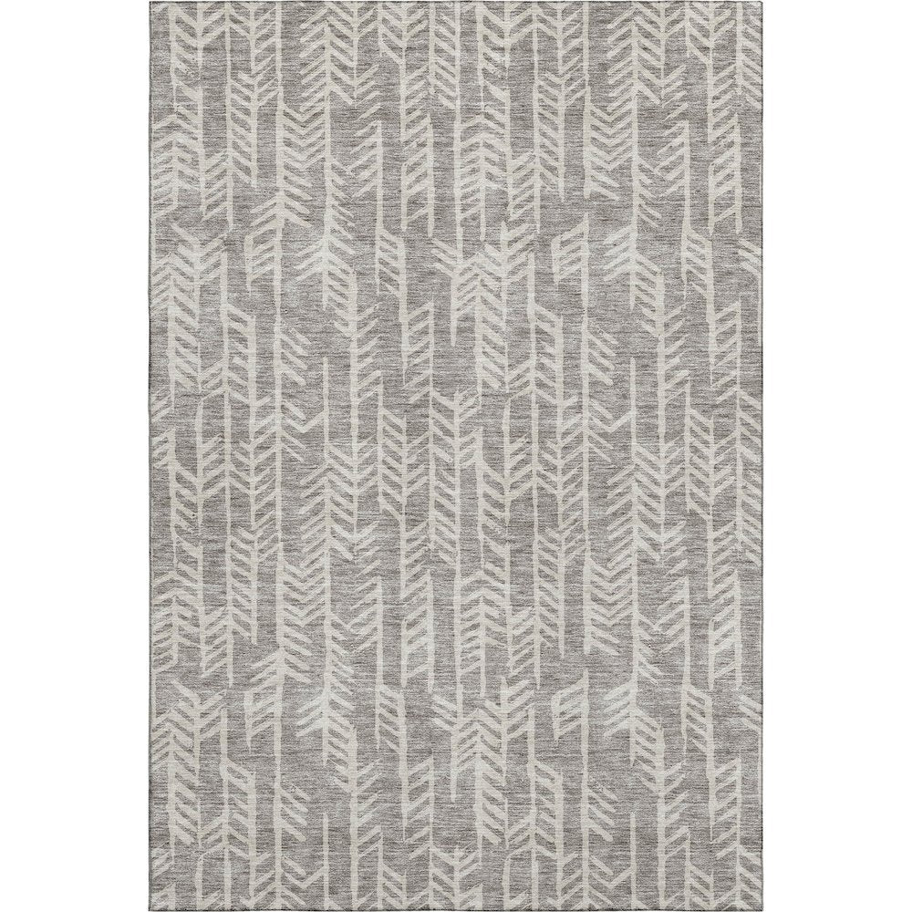 Premium Machine Washable Mayfield AMF906 Taupe 2'6" x 3'10" Rug